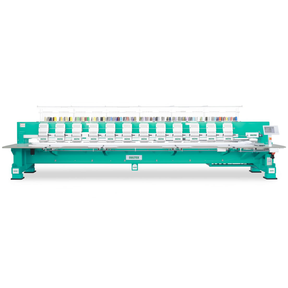 Bordadora Cama Plana de 12 Cabezales